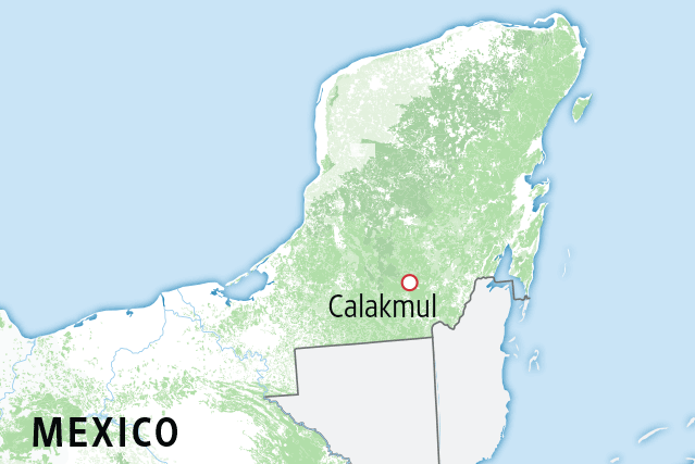A map of the train route being developed in Yucatán peninsula